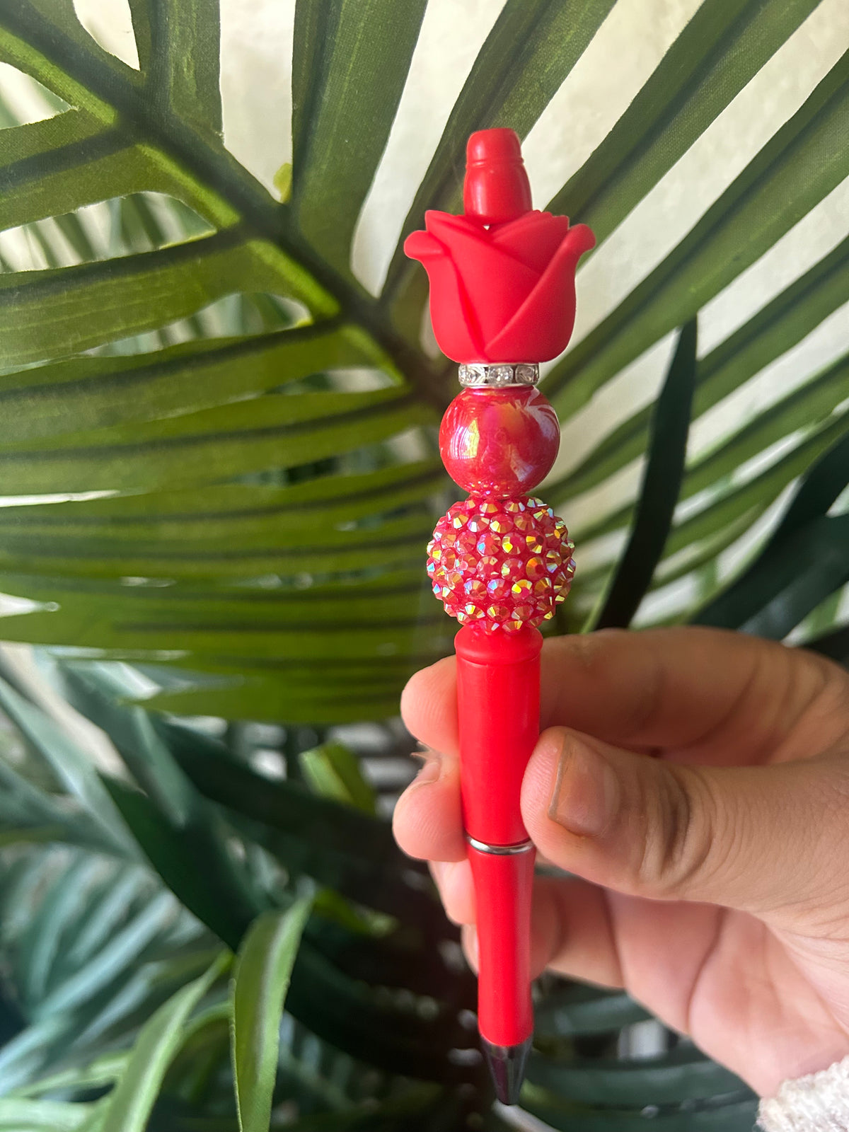 Tulip Flower Beaded Pens
