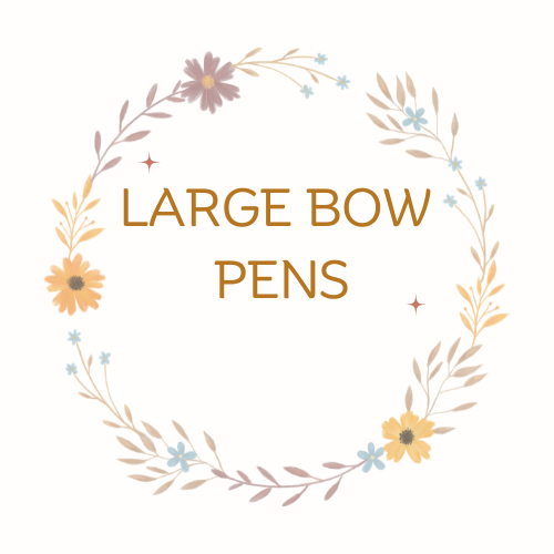 Large Bow Beaded Pens