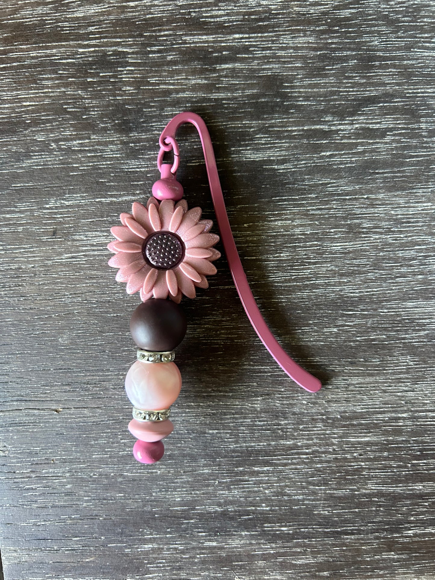 Pre-Order Opal Daisy Flower Custom Beaded Bookmarks