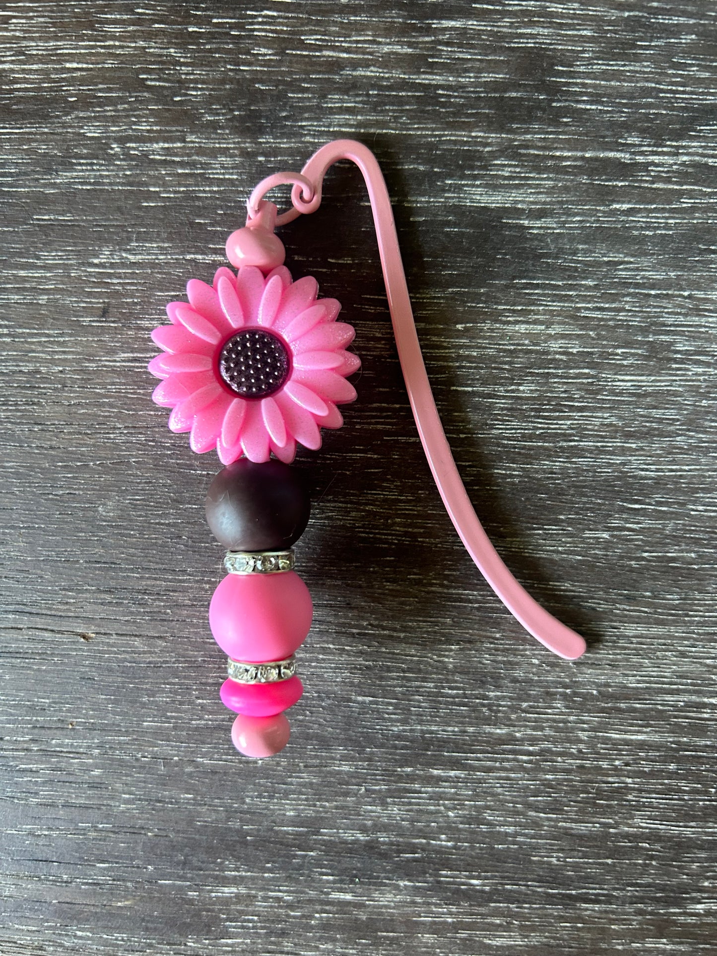 Pre-Order Opal Daisy Flower Custom Beaded Bookmarks