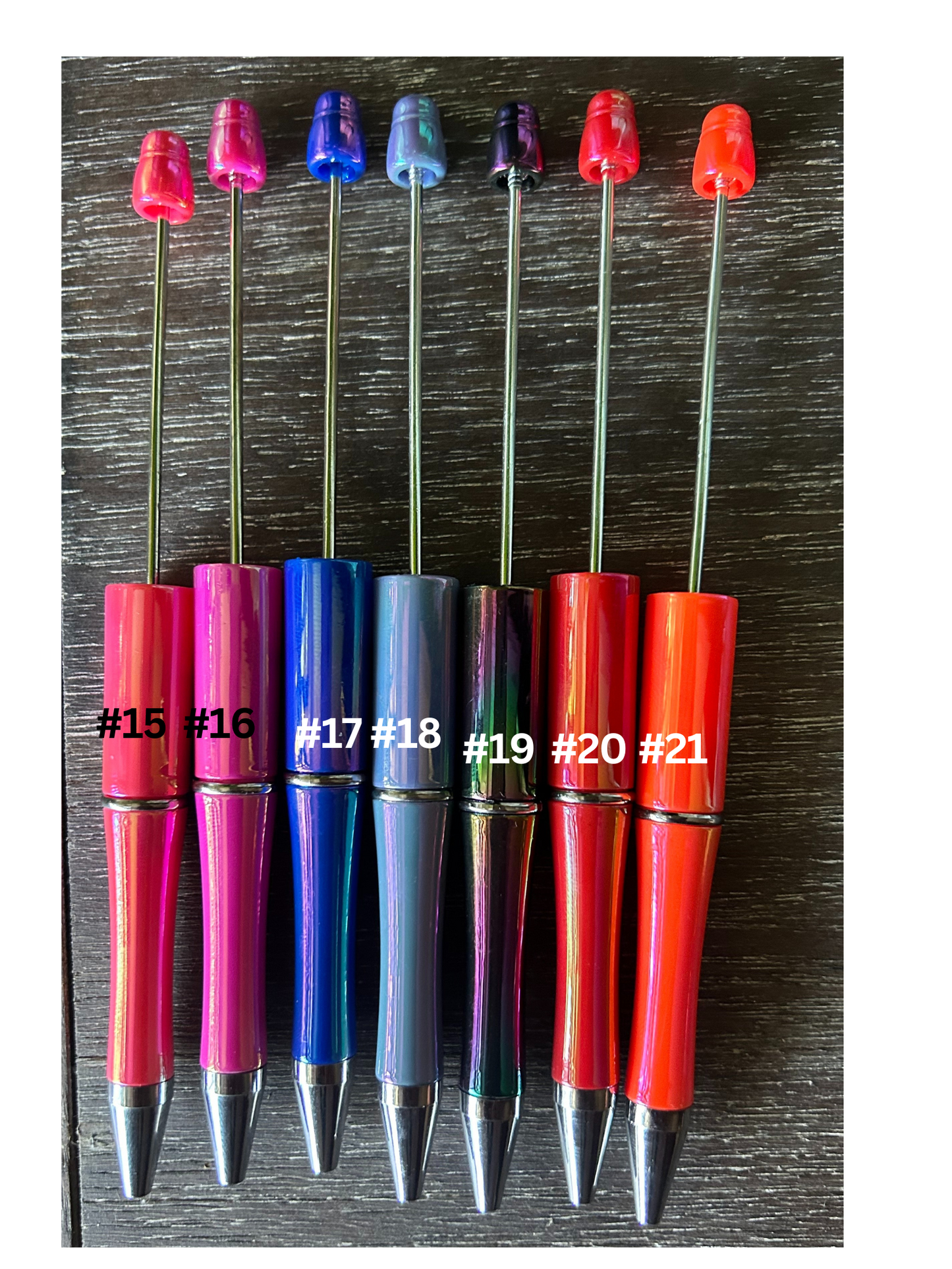 Personalized Name Custom Beaded Pens