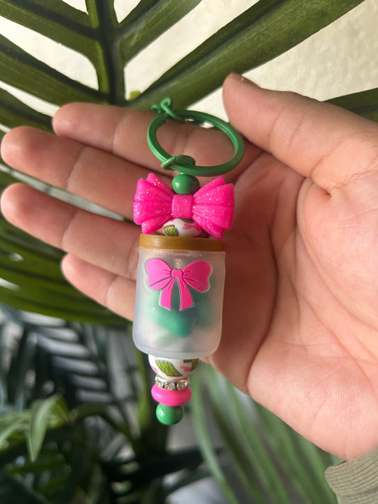 3D Pickel Jar Beaded Pen & Keychain