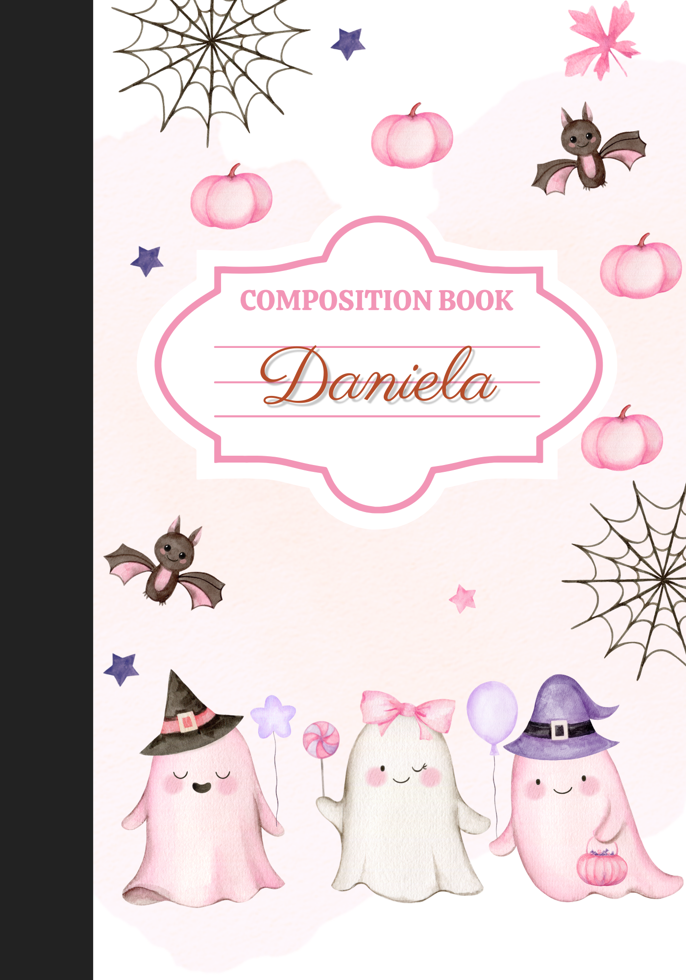 Customized Composition Notebooks (Any Custom Theme)