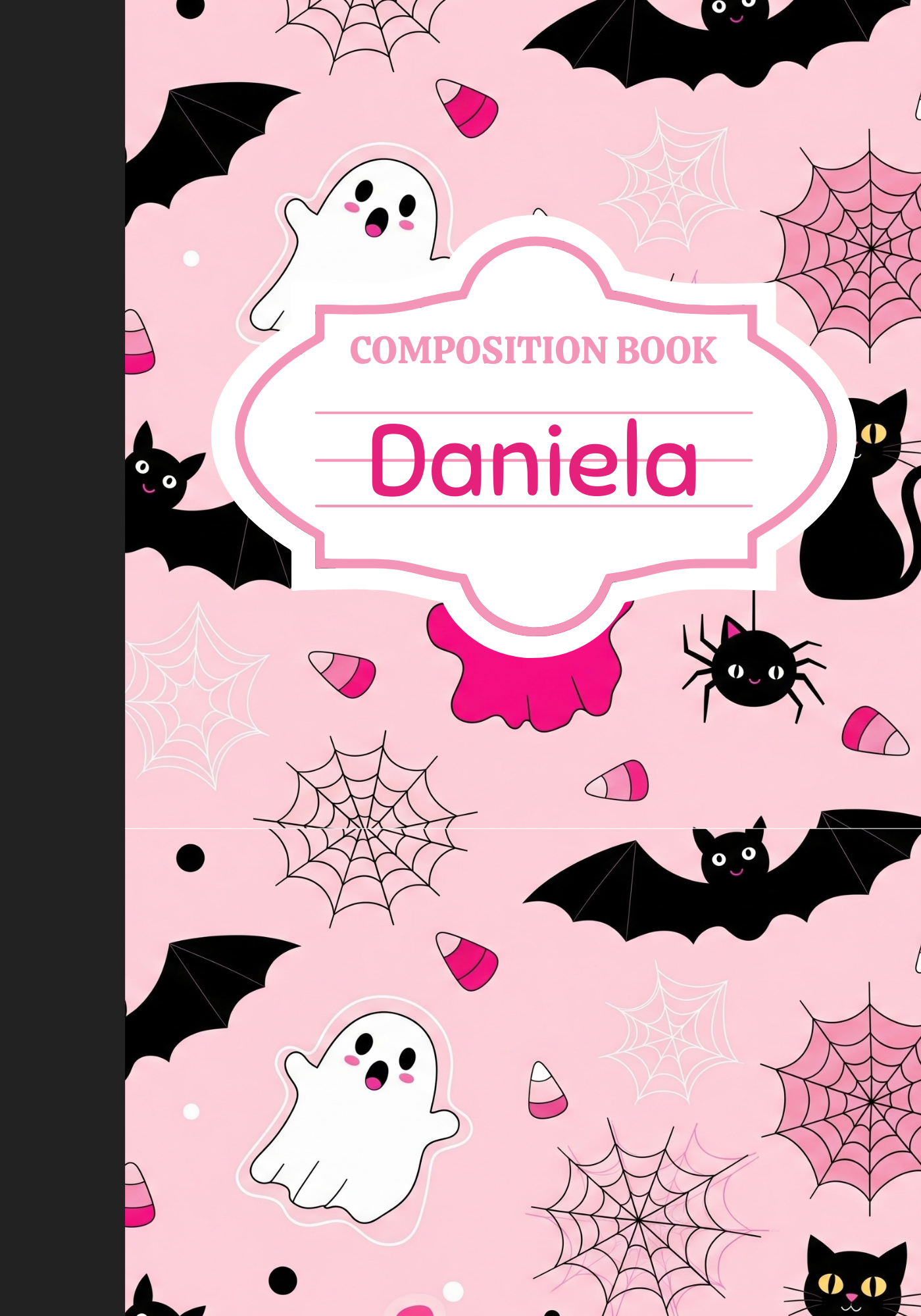 Customized Composition Notebooks (Any Custom Theme)