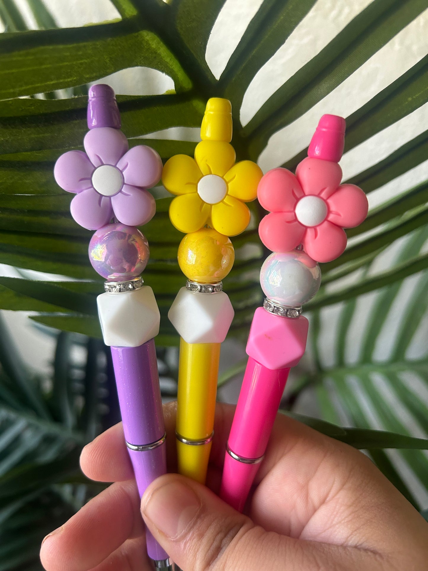 Spring Themed Floral Pens
