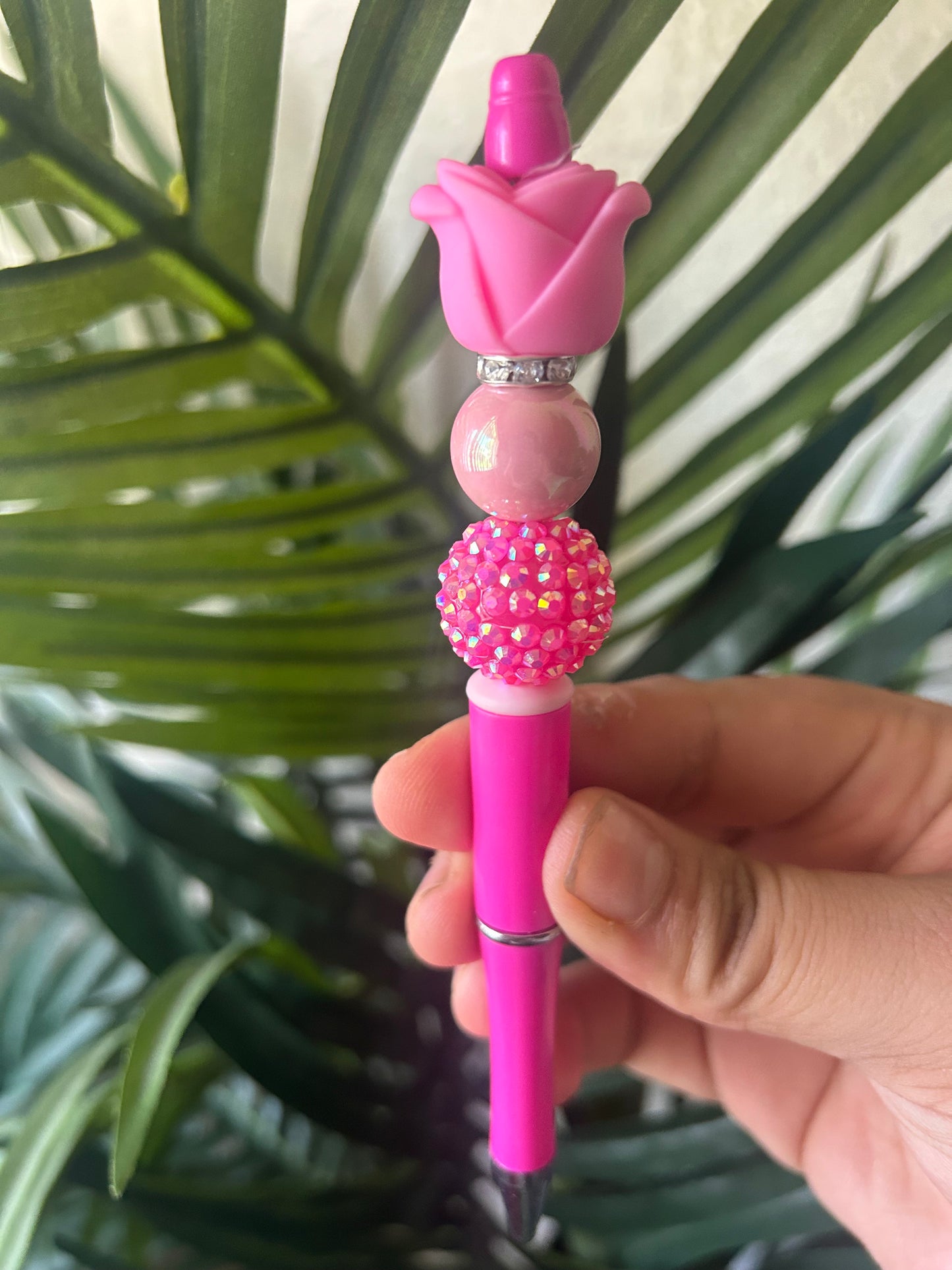 Tulip Flower Beaded Pens