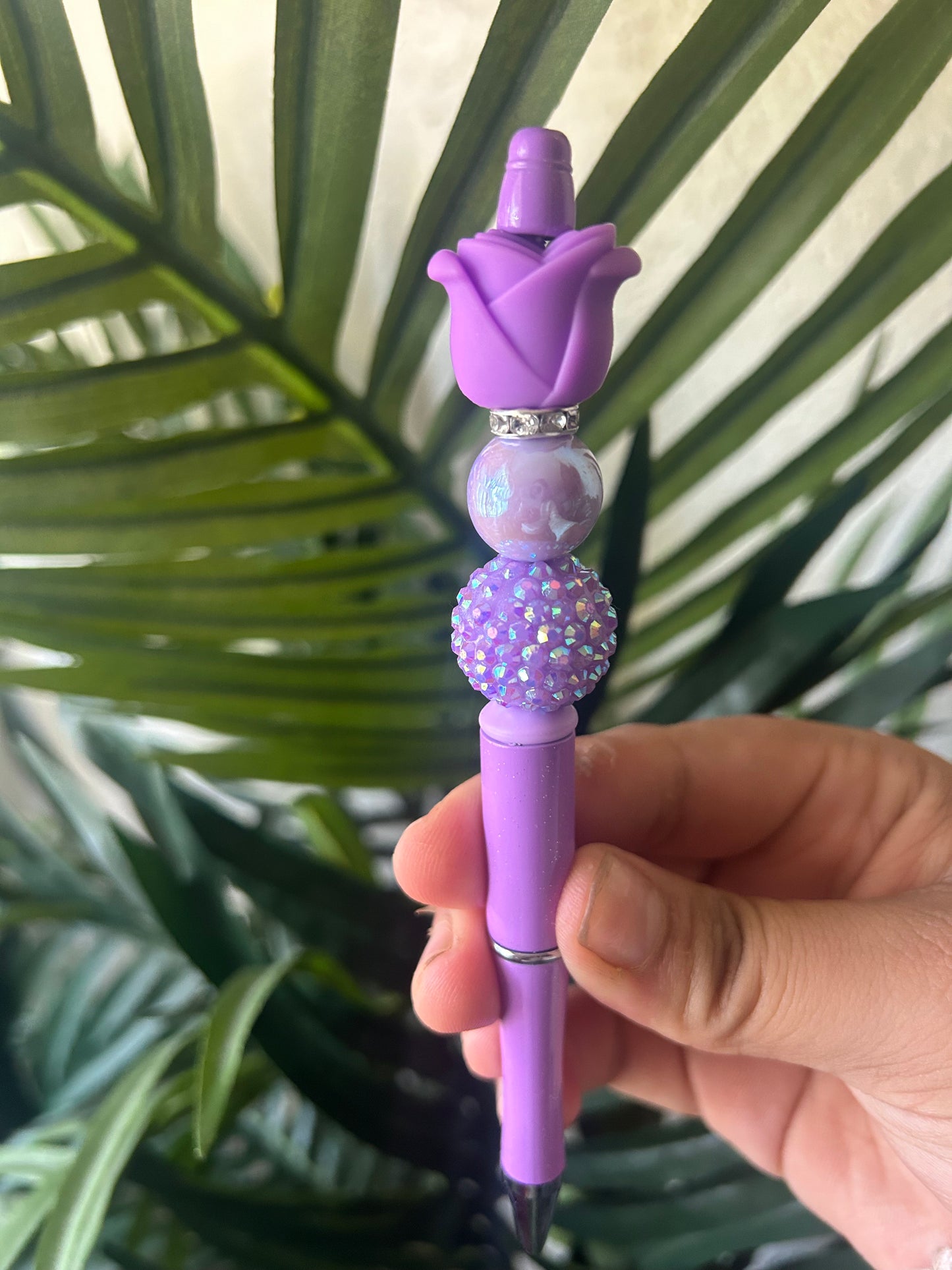 Tulip Flower Beaded Pens