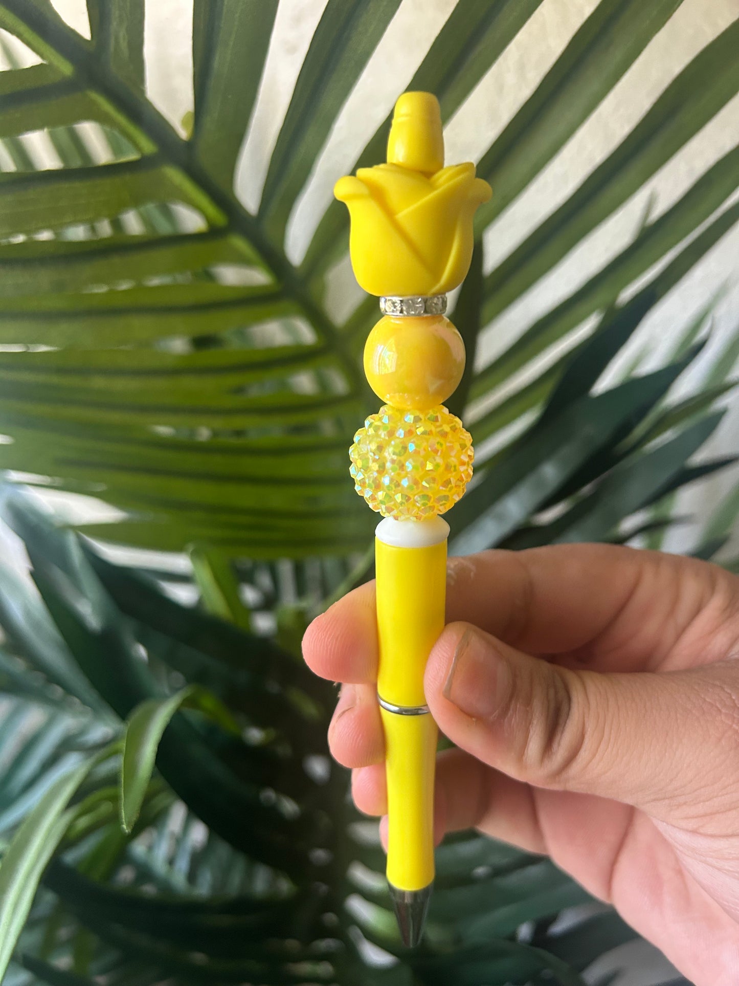 Tulip Flower Beaded Pens