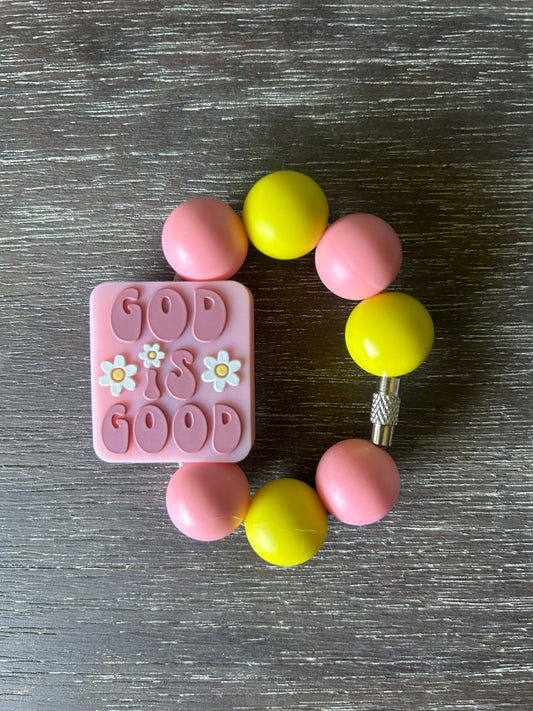God is Good Tumbler Cup Charm