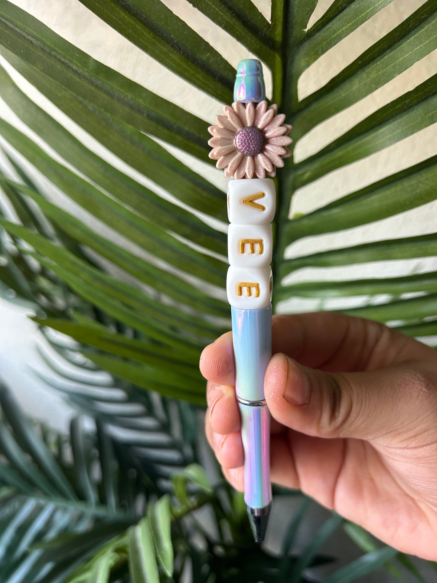 Personalized Name Custom Beaded Pens