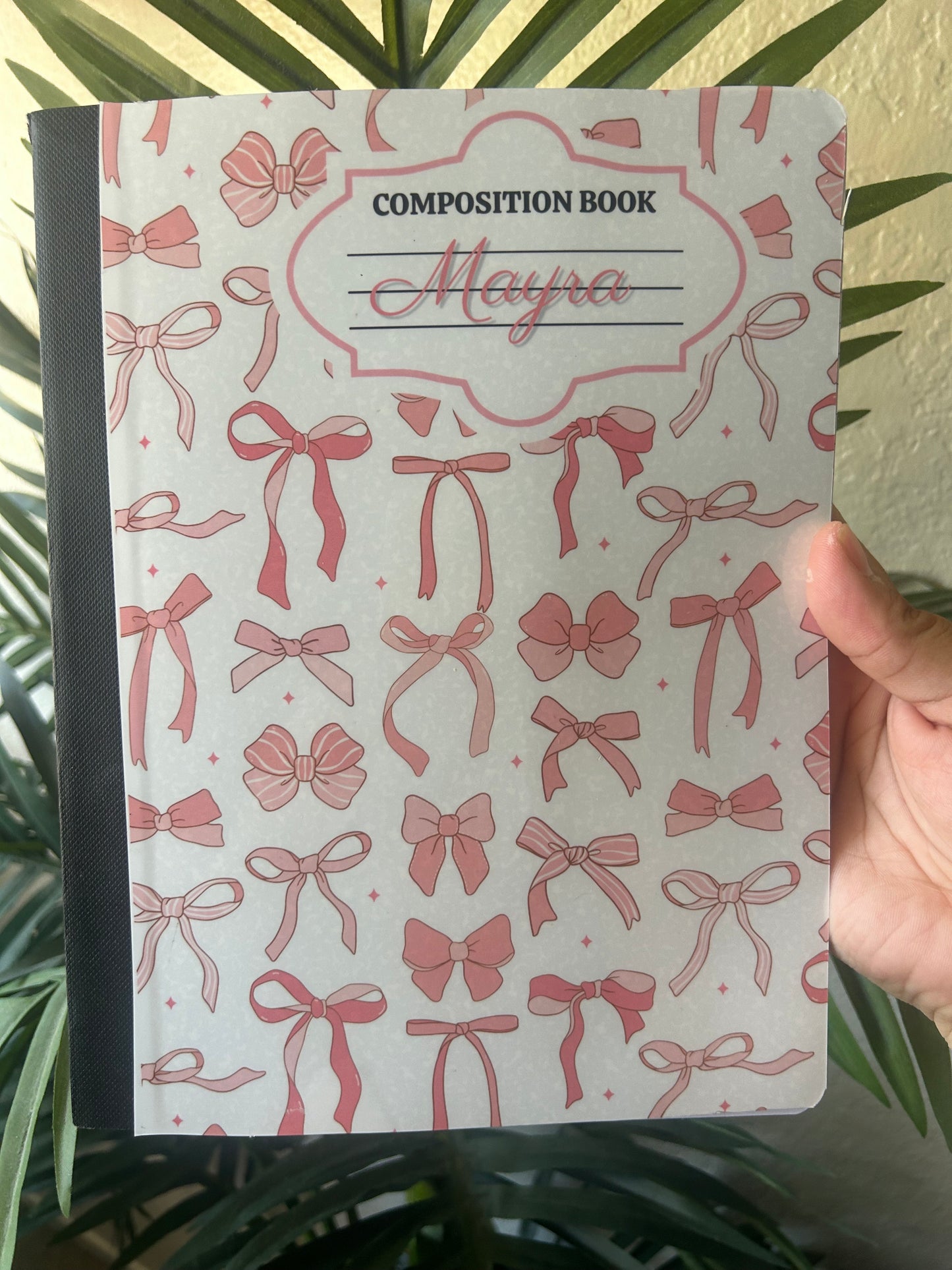 Customized Composition Notebooks (Any Custom Theme)