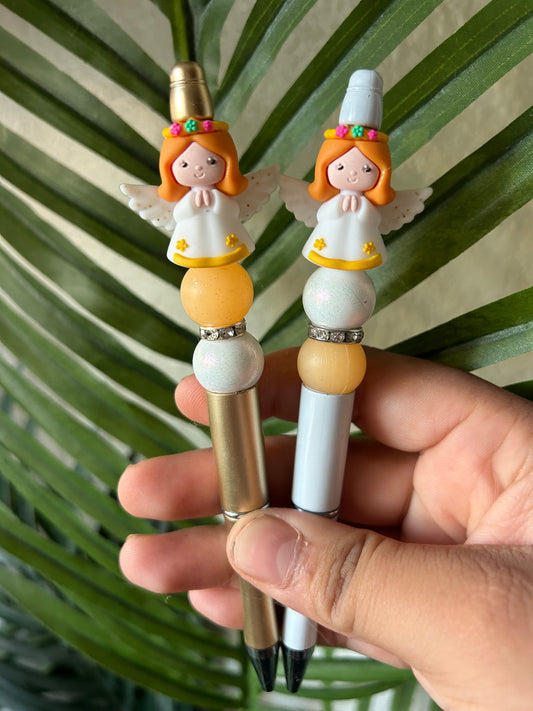 Christmas Angel Beaded Pens