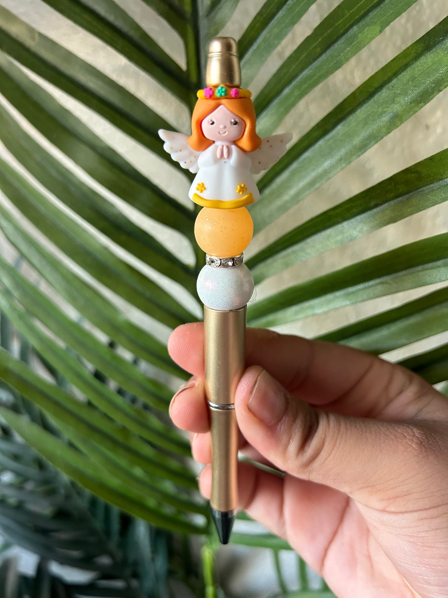 Christmas Angel Beaded Pens