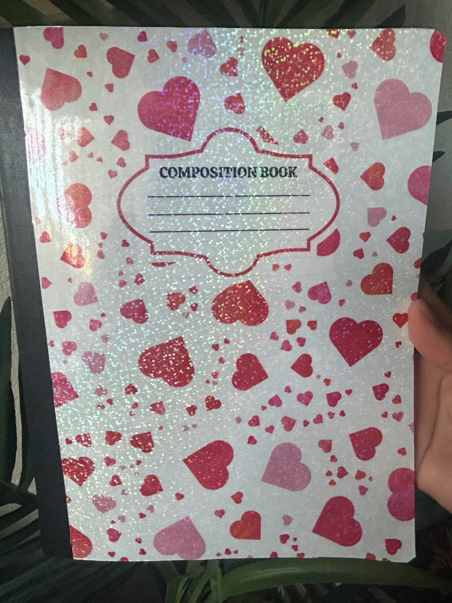 Personalized Holographic Composition Notebooks