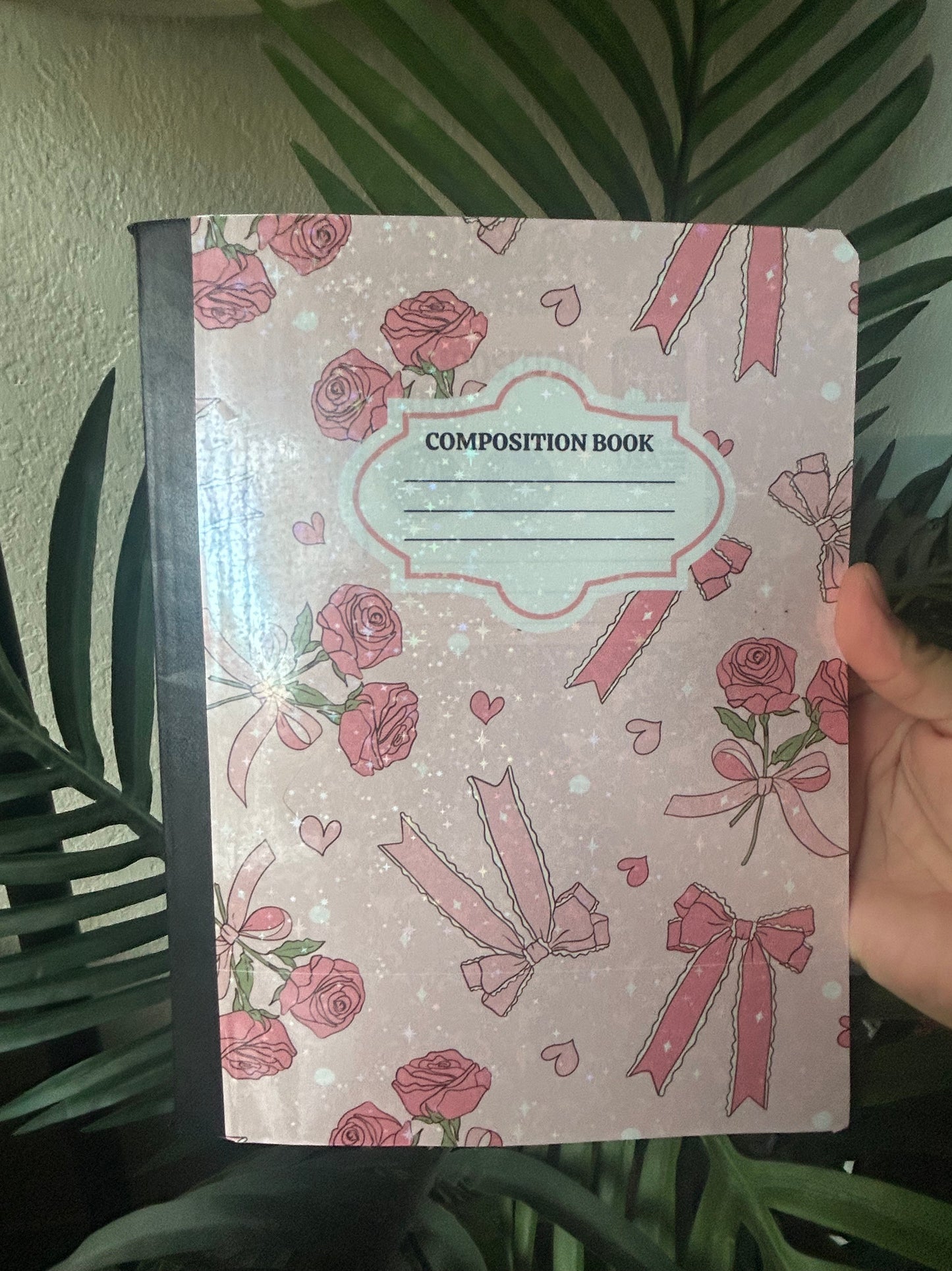 Personalized Holographic Composition Notebooks
