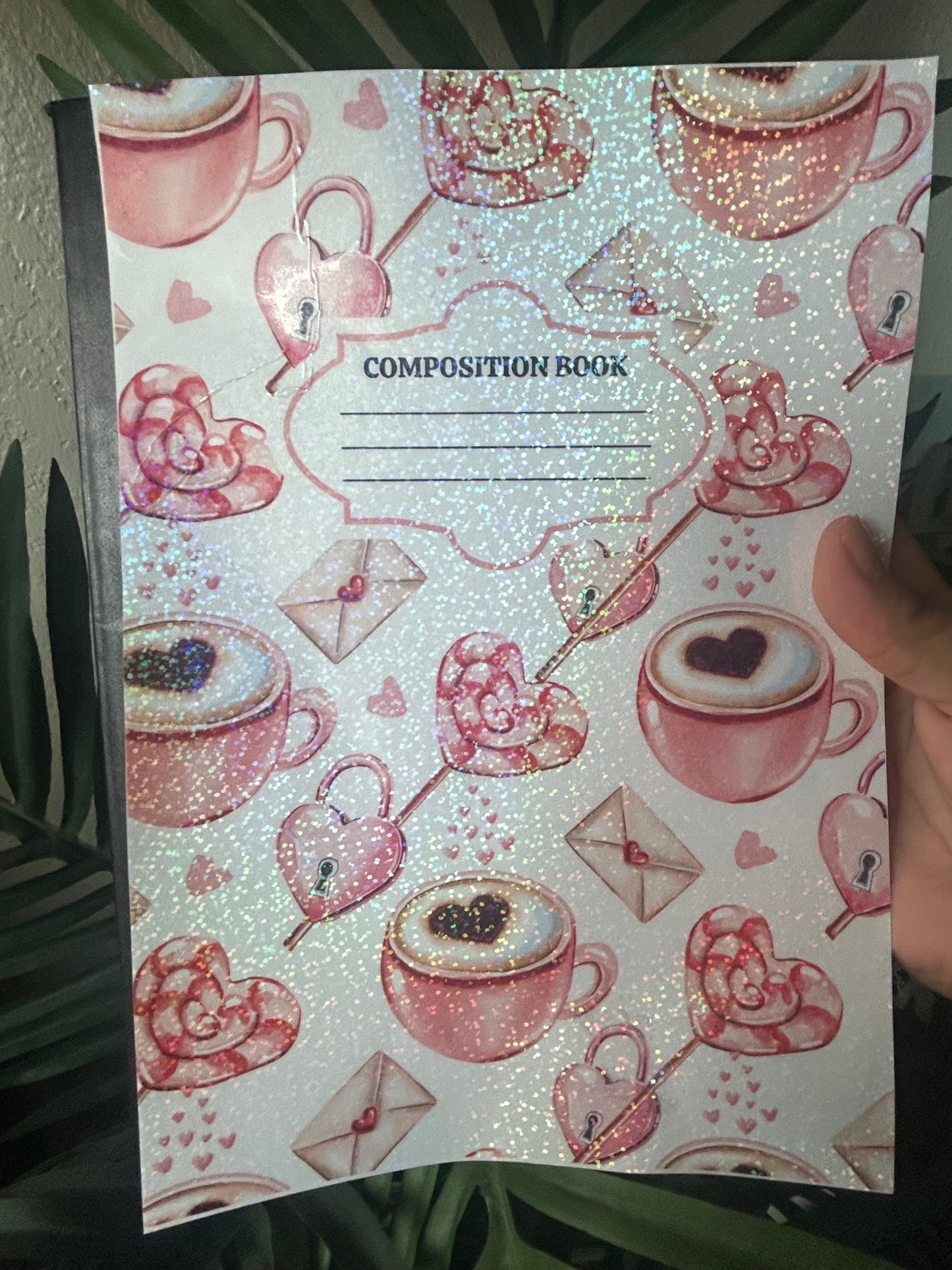 Personalized Holographic Composition Notebooks