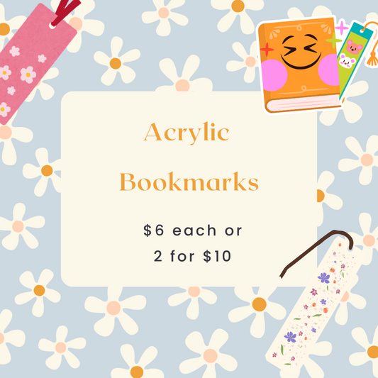 Custom Your Acrylic Bookmark